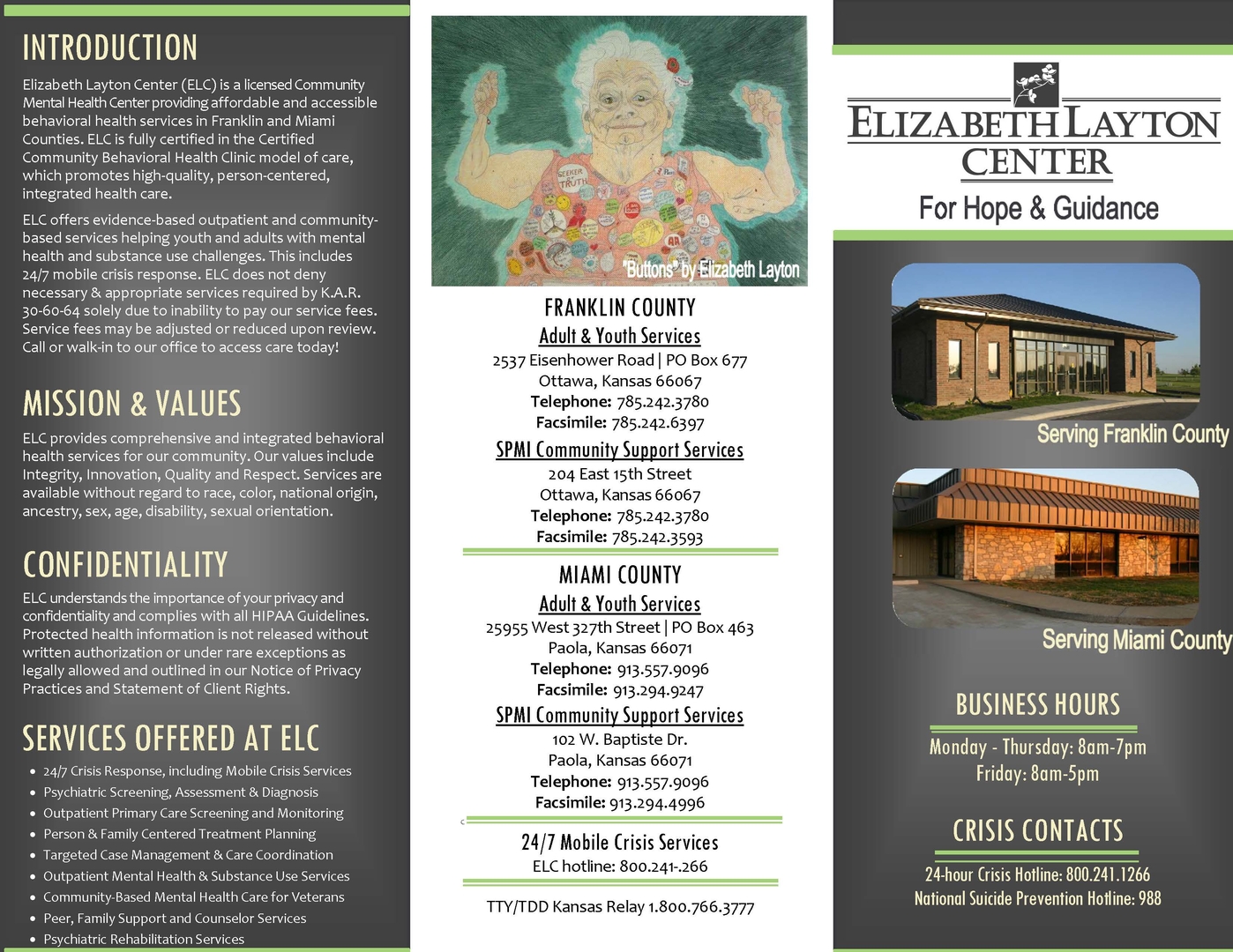 Elizabeth Layton Center Page 1