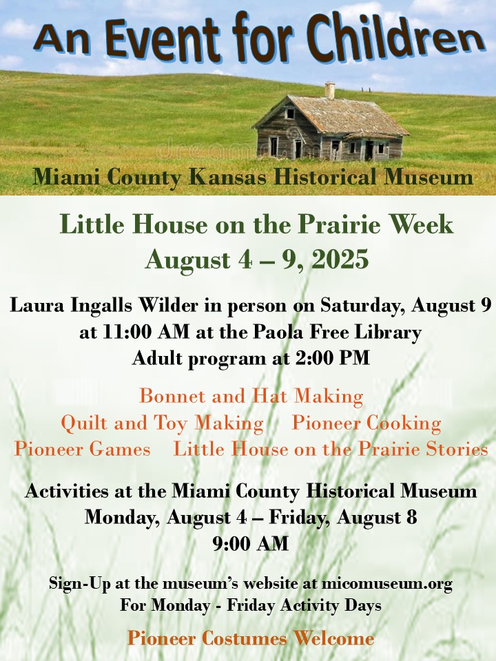 Little House on the Prairie Museum Activity