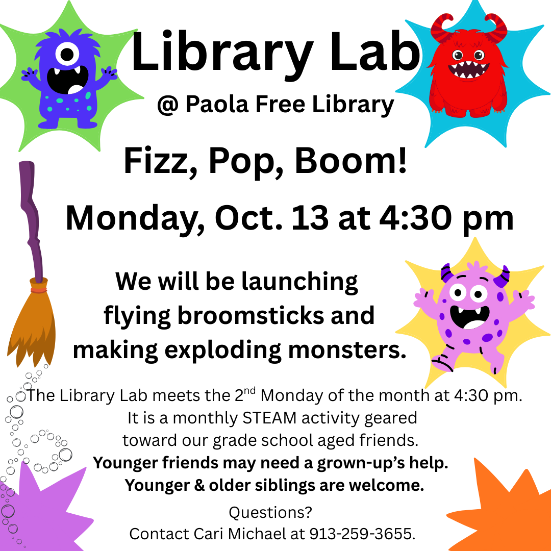 Paola Free Library--Library Lab